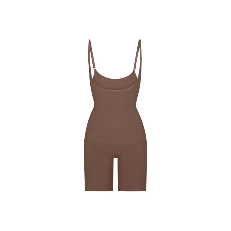 SKIMS BUTT LIFTING OPEN BUST BODYSUIT Bodysuits Women's JASPER/Green Jade-0