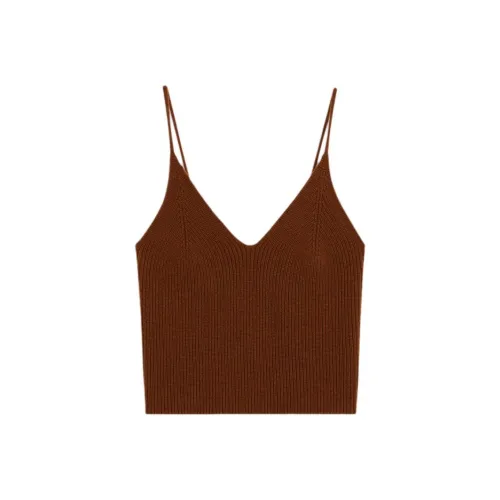 SCANLAN THEODORE Cashmere Camisole Camisole Women's Spice/Patina