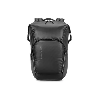 KINGSONS Polyester Backpack Medium Size Unisex Black