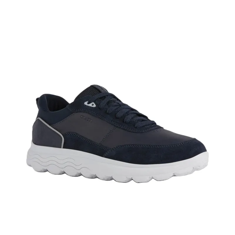 GEOX Spherica Abrasion Resistant Low Top Casual Shoes Men's Marine Blue-1