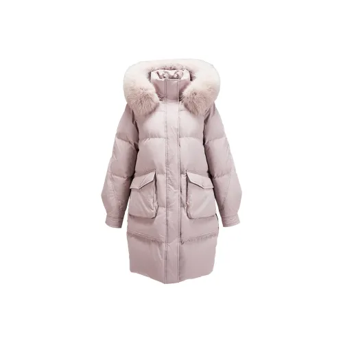 XIANGYING Down Jacket Women's Pink