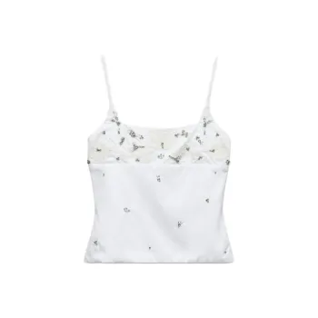 ZARA Trf Camisole Women's White