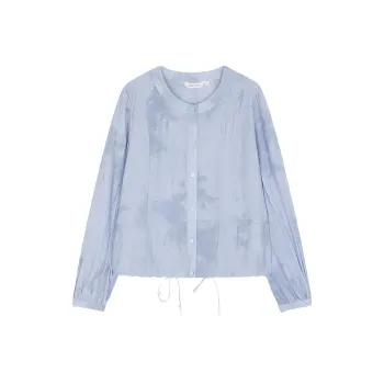 Mo Han Yi Mei Shirt Women's Blue