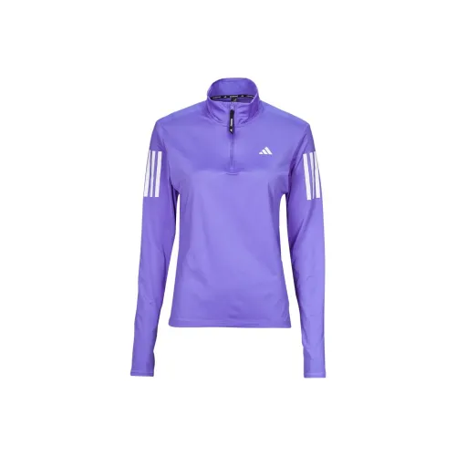 Adidas Own The RunAEROREADY Jacket Women's Half Cobalt Blue