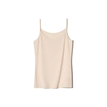 UNIQLO UNIQLO AIRism Mesh Series Camisole Women's Beige