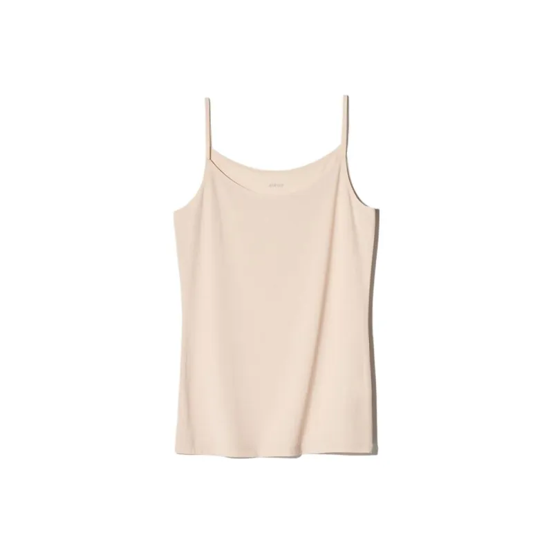 UNIQLO AIRism Mesh Series Camisole Women's Beige-0