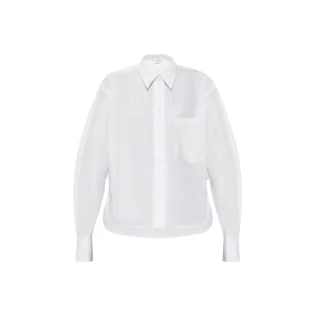 Victoria Beckham Cropped Long Sleeved Shirt