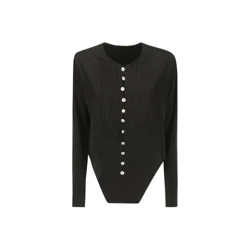 Yohji Yamamoto Pleated Asymmetric hem Blouse