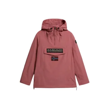 Napapijri Rainforest Summer Anorak Jacket Jackets Coats Women's Pink