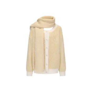 CHIWAWAMEME Knitwear Women's Custard