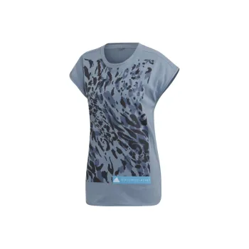 Adidas T-Shirts Women's Gray