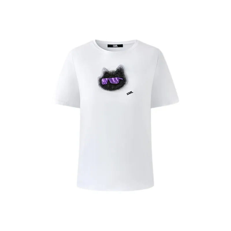 KARL LAGERFELD T Shirt Women's White-0