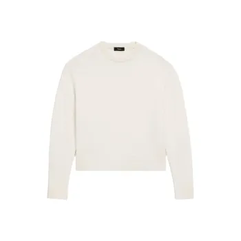THEORY Cashmere Sweater Women's Ivory White