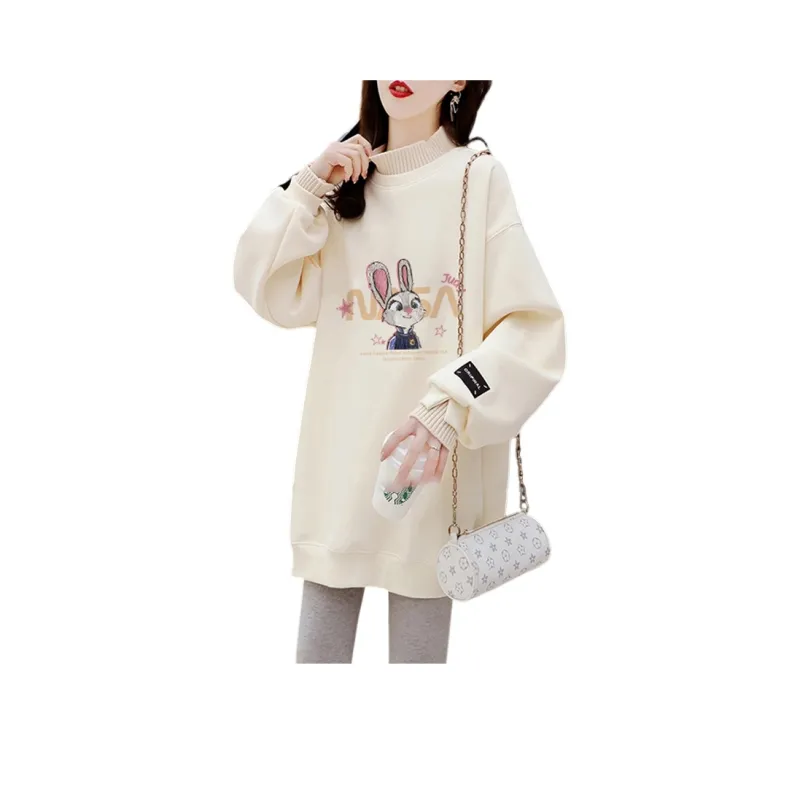 Flowers In Water Sweatshirt Women's-3