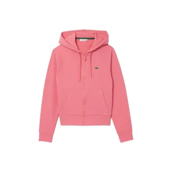 LACOSTE Zip-up Piqué Hoodie