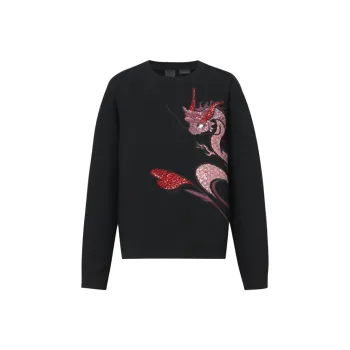 PINKO SS24 Sweatshirt Women's Black