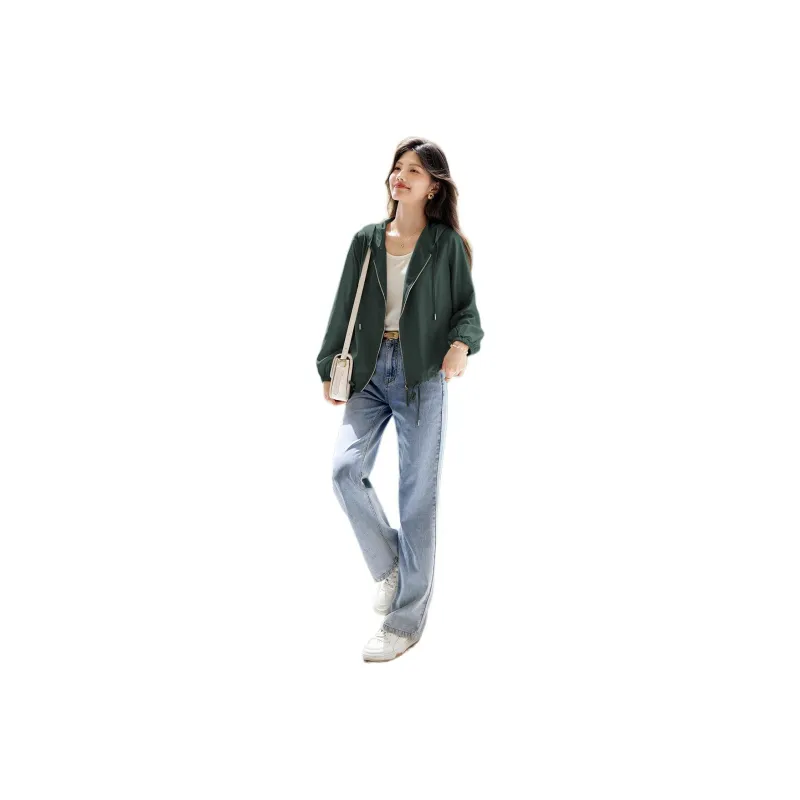 XWI Jackets Coats Women's Peacock Green-0