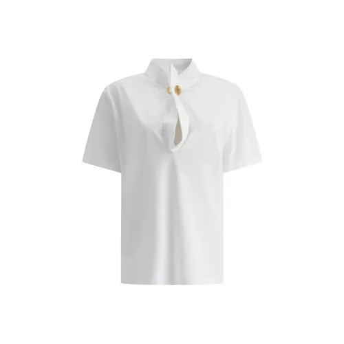 Givenchy Button Detailed Short Sleeved T Shirt
