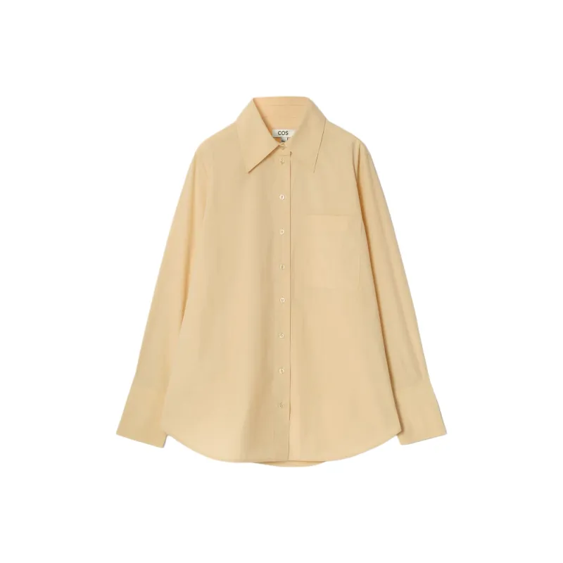 COS Shirts Women's Yellow-0