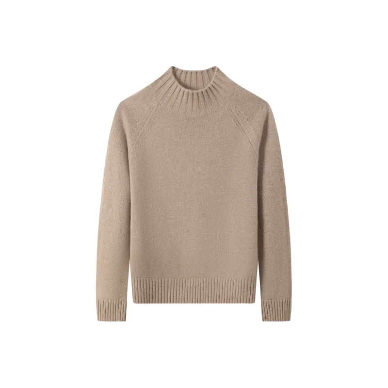 H YXIANG Cashmere Sweater Women's-2