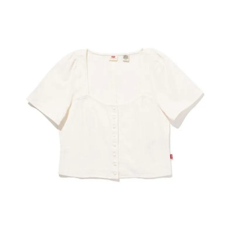 Levis Shirts Women's White-0
