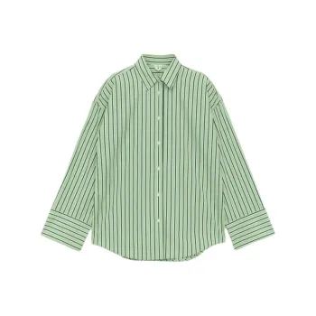 ARKET Shirt Women's White/Green