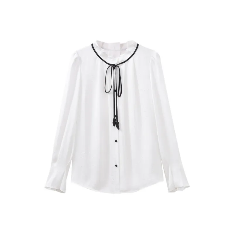 SHUIYUNJIAN Shirt Women's Ivory White-0