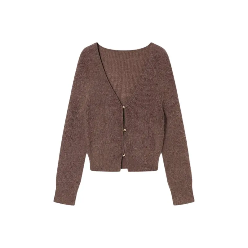 Goodland Knitwear Women's Dark Coffee-0