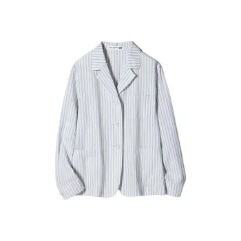 Ines De La Fressange X UNIQLO X Ines De La Fressange Shirts Women's Light Blue