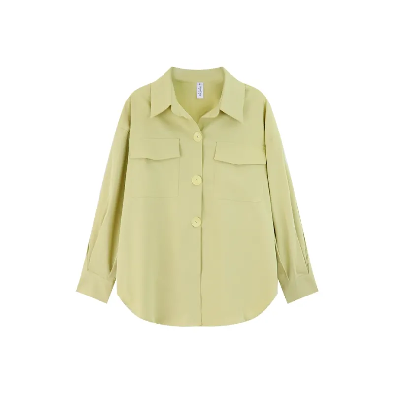 DianThia Shirt Women's Army Green-0