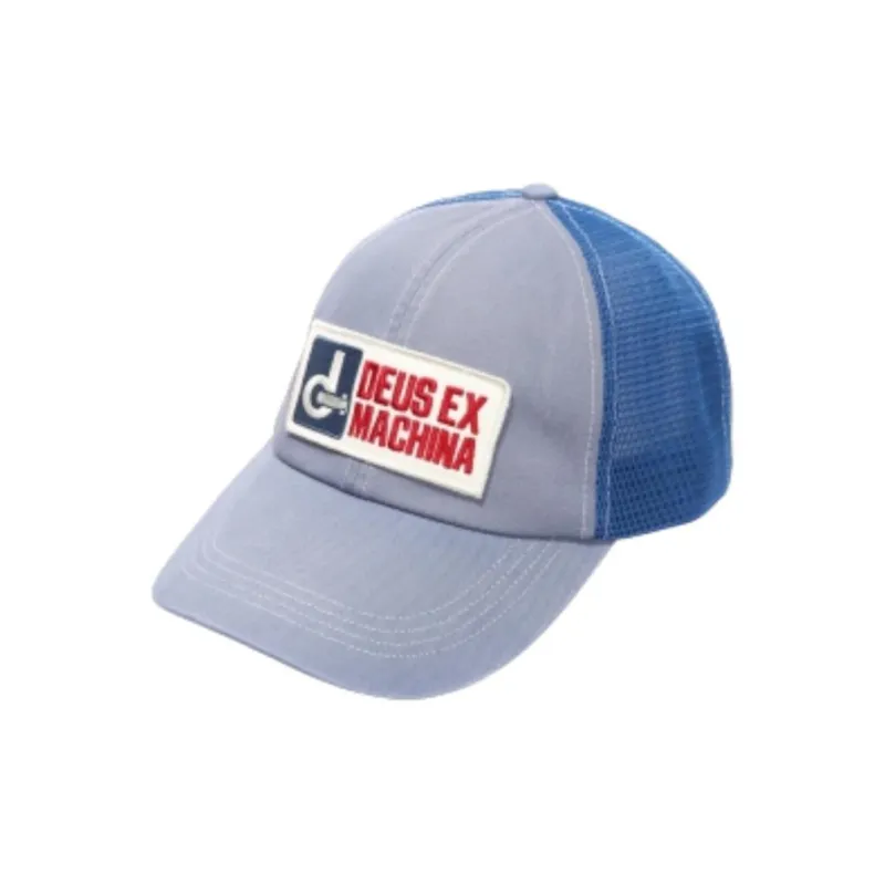 Deus Ex Machina Cotton Twill Baseball Caps Men's Blue-0