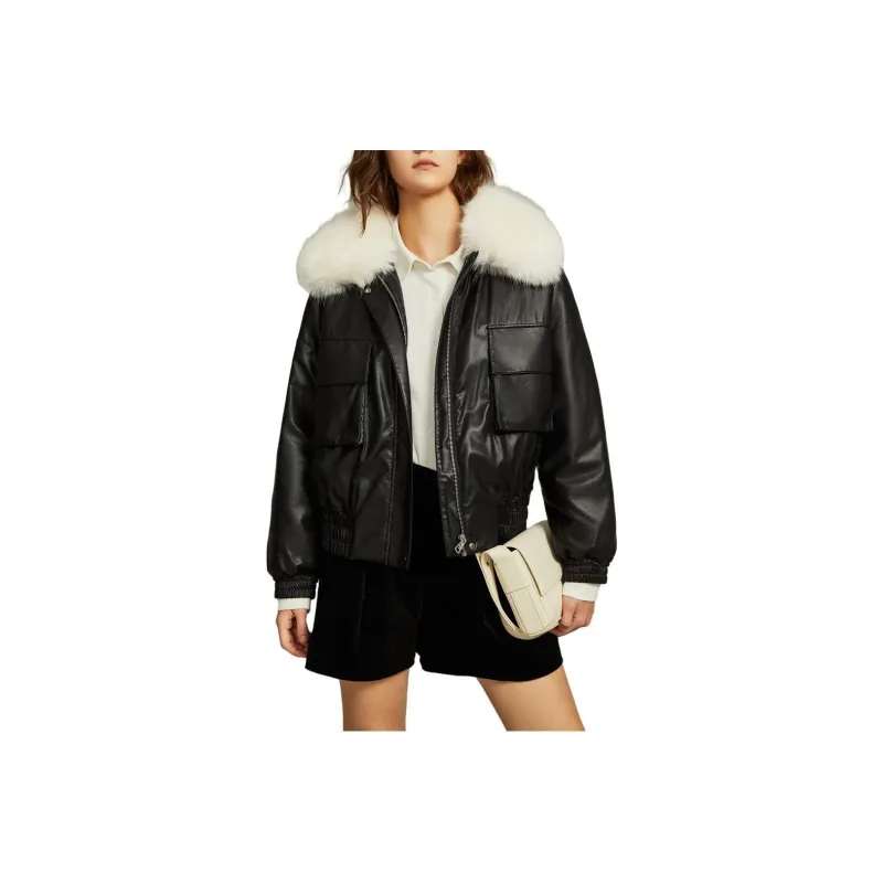 ELLE Down Jackets Women's Black-0