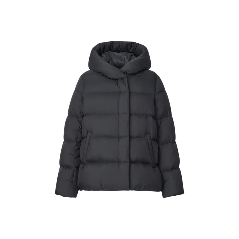 UNIQLO Down Jacket Women's Dark Gray-0