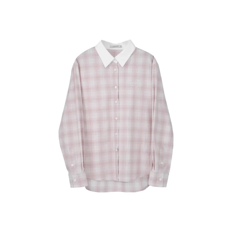 Fstudio Spring Korean Sweet Style 100% Cotton Top Shirt Women's-2
