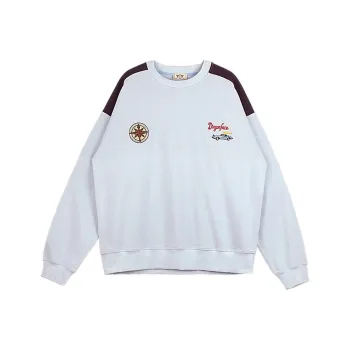 DRAGON FACE Sweatshirt Women's Baby Blue