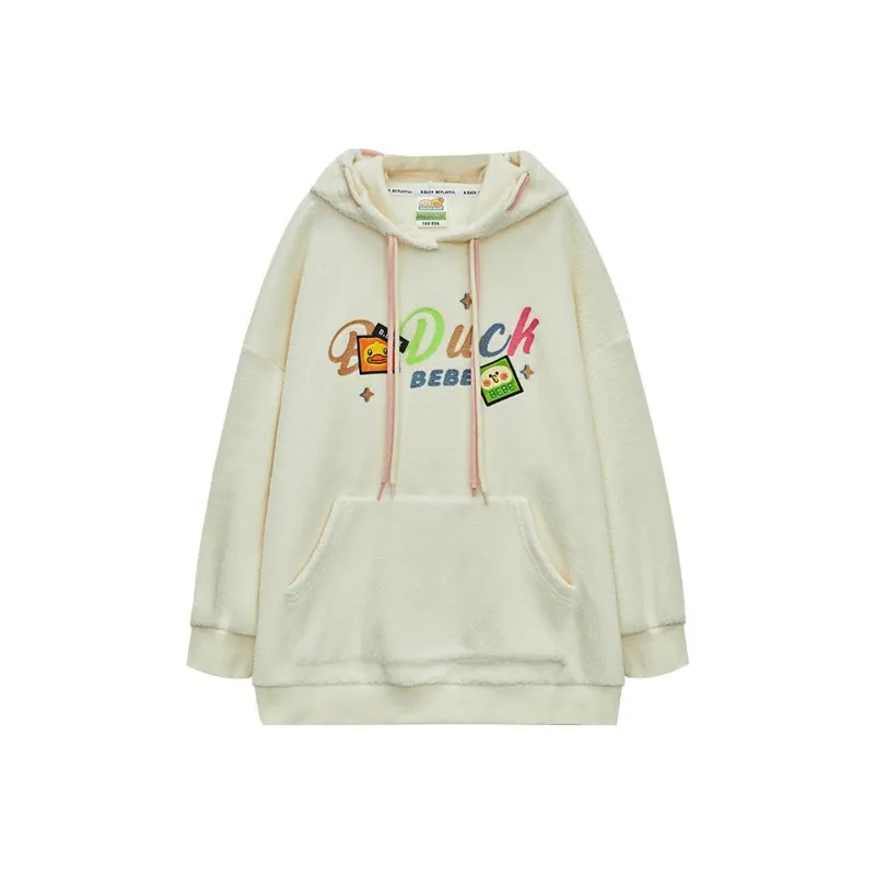 B.Duck x Bebe Sweatshirt Women's Ecru-0