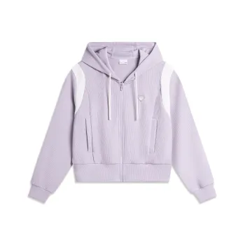 LiNing Sports Life Collection Jacket Women's Sea Salt Purple