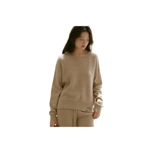 SNOWFORTE Cashmere Sweater Women's Cyan Purple Cashmere
