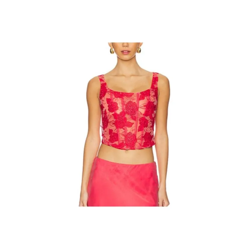 FOR LOVE & LEMONS Camisole Women's Red-0