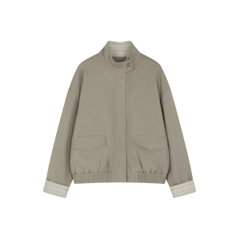 IHIMI Jackets Coats Women's Tea Brown-0