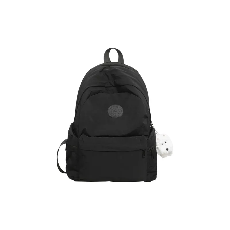 Moonshine Nylon Backpack Unisex Black/Pink/Blue/Yellow/Orange/White-8