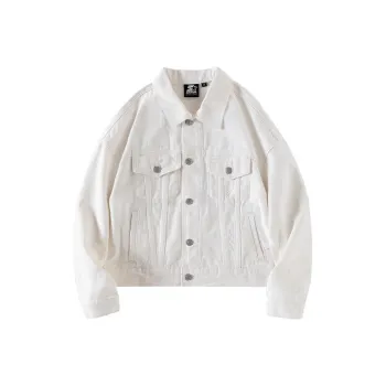 STARTER Jackets Women's White Denim
