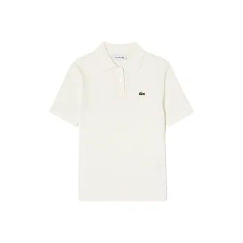 LACOSTE Polo Shirt Women's White