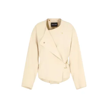 GIORGIO ARMANI Wrap design Jacket