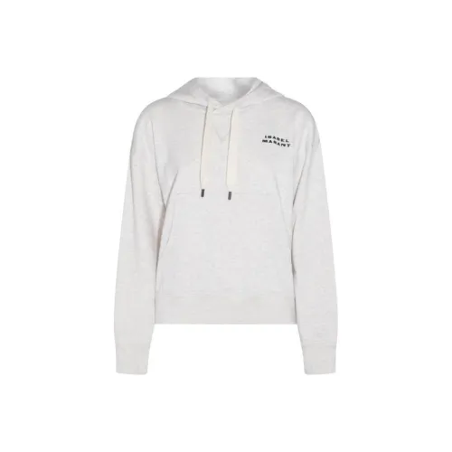 ISABEL MARANT Sylla Logo Embroidered Drawstring Hoodie