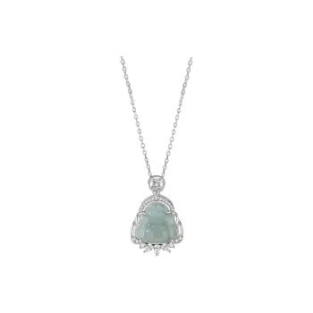 Bubble Scallops Ice Glutinous Jadeite Necklaces Women's