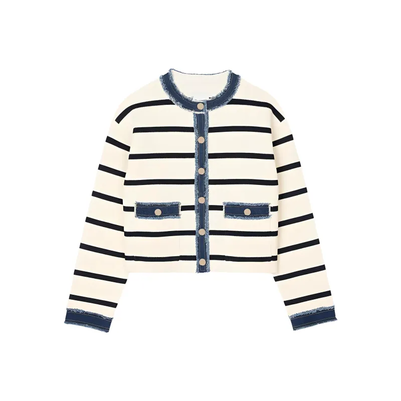 Sandro Striped Cardigan-0