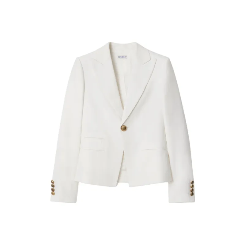 Burberry SS25 Jackets & Coats Women's White-0