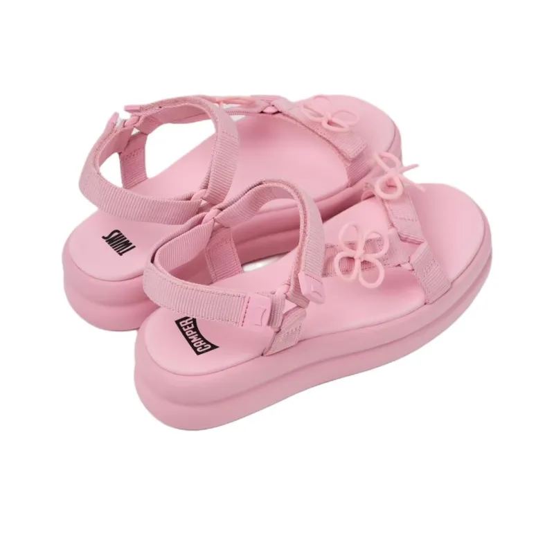 CAMPER Twins One Strap Sandals 5.1cm Women's Pink-2