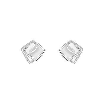 UTD Colored Glaze Stud Earrings Women's
